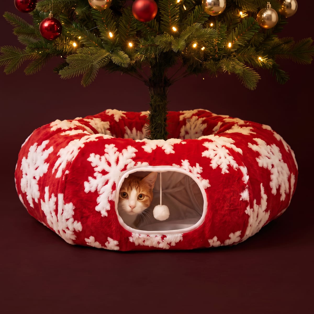 The cutest thing under the tree.